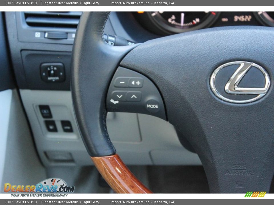 2007 Lexus ES 350 Tungsten Silver Metallic / Light Gray Photo #18
