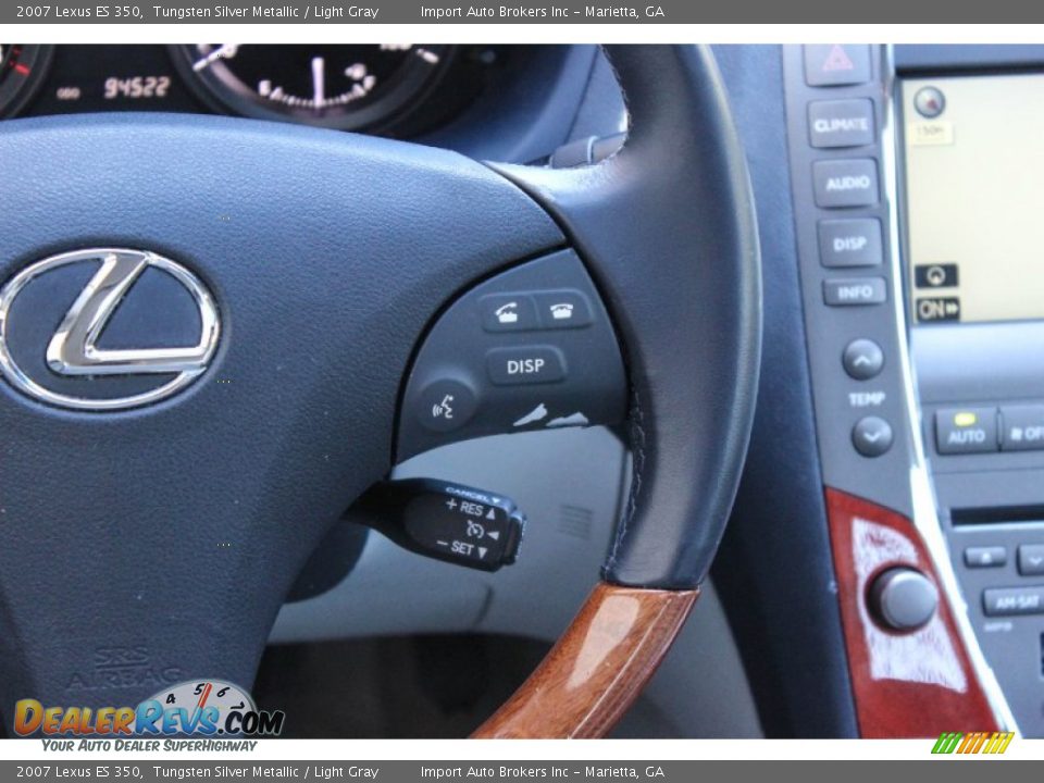 2007 Lexus ES 350 Tungsten Silver Metallic / Light Gray Photo #19