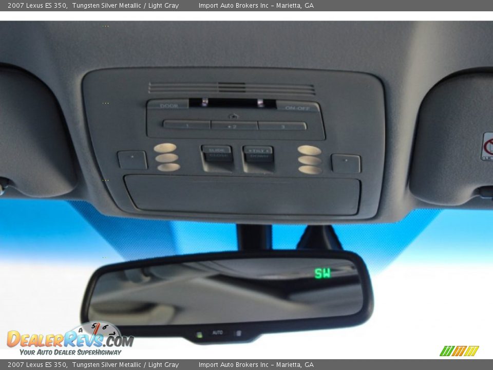 2007 Lexus ES 350 Tungsten Silver Metallic / Light Gray Photo #20