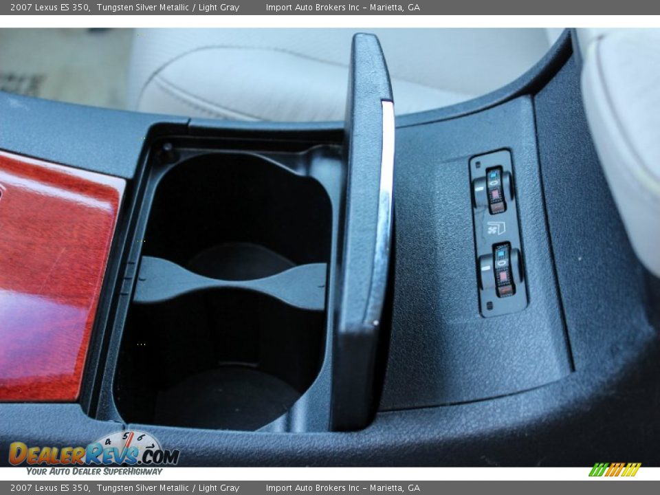 2007 Lexus ES 350 Tungsten Silver Metallic / Light Gray Photo #23