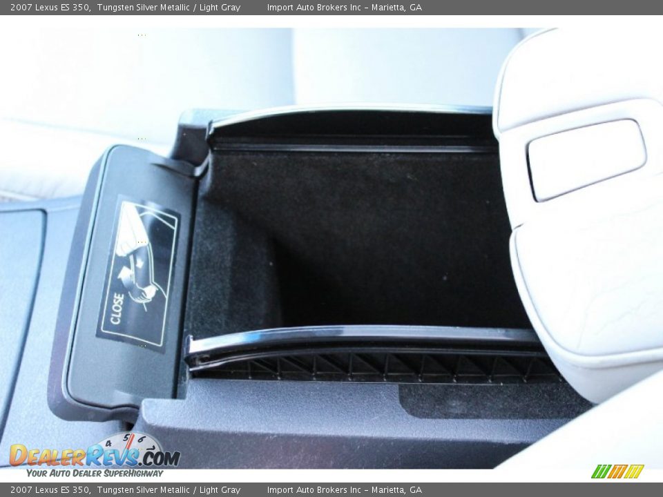 2007 Lexus ES 350 Tungsten Silver Metallic / Light Gray Photo #24