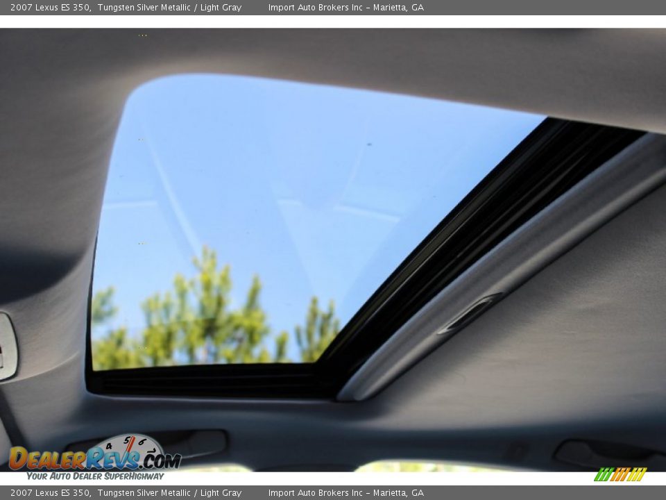 2007 Lexus ES 350 Tungsten Silver Metallic / Light Gray Photo #26