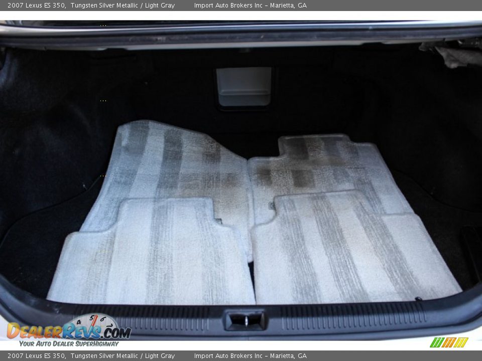 2007 Lexus ES 350 Tungsten Silver Metallic / Light Gray Photo #28