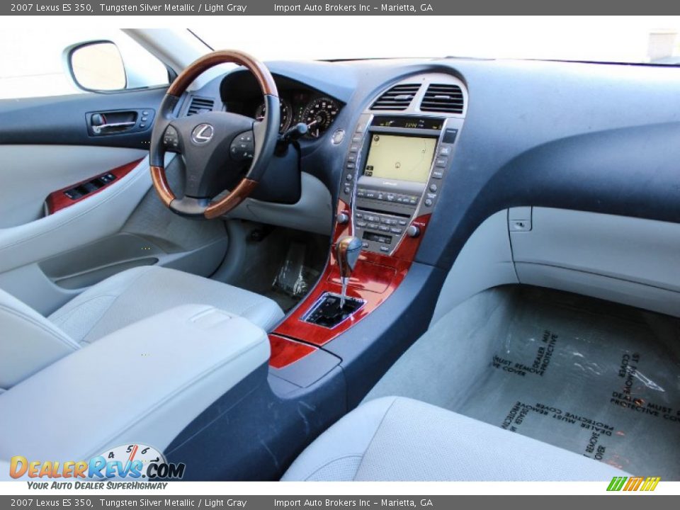 2007 Lexus ES 350 Tungsten Silver Metallic / Light Gray Photo #29