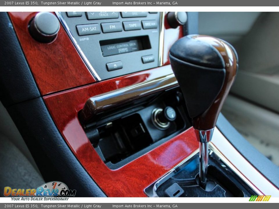 2007 Lexus ES 350 Tungsten Silver Metallic / Light Gray Photo #31