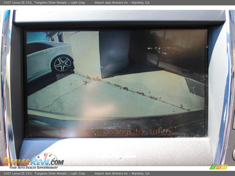 2007 Lexus ES 350 Tungsten Silver Metallic / Light Gray Photo #32