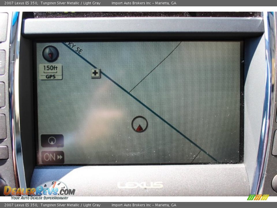 2007 Lexus ES 350 Tungsten Silver Metallic / Light Gray Photo #33