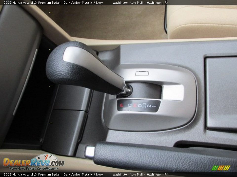2012 Honda Accord LX Premium Sedan Dark Amber Metallic / Ivory Photo #13