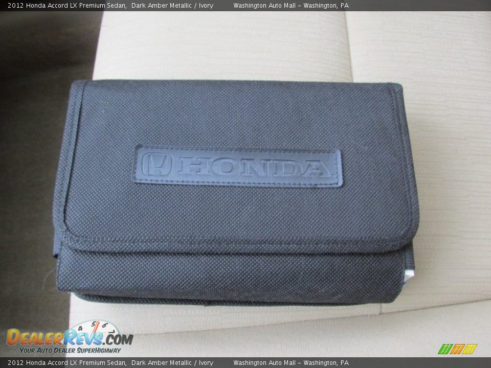 2012 Honda Accord LX Premium Sedan Dark Amber Metallic / Ivory Photo #18