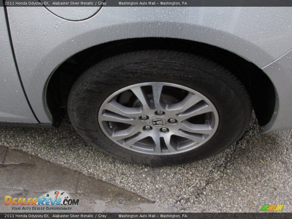 2011 Honda Odyssey EX Alabaster Silver Metallic / Gray Photo #7