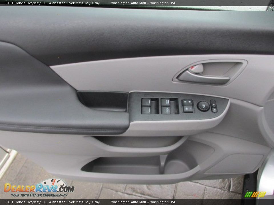 2011 Honda Odyssey EX Alabaster Silver Metallic / Gray Photo #8