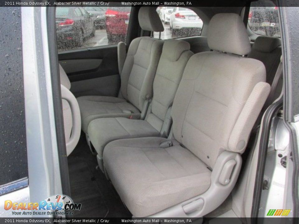 2011 Honda Odyssey EX Alabaster Silver Metallic / Gray Photo #15