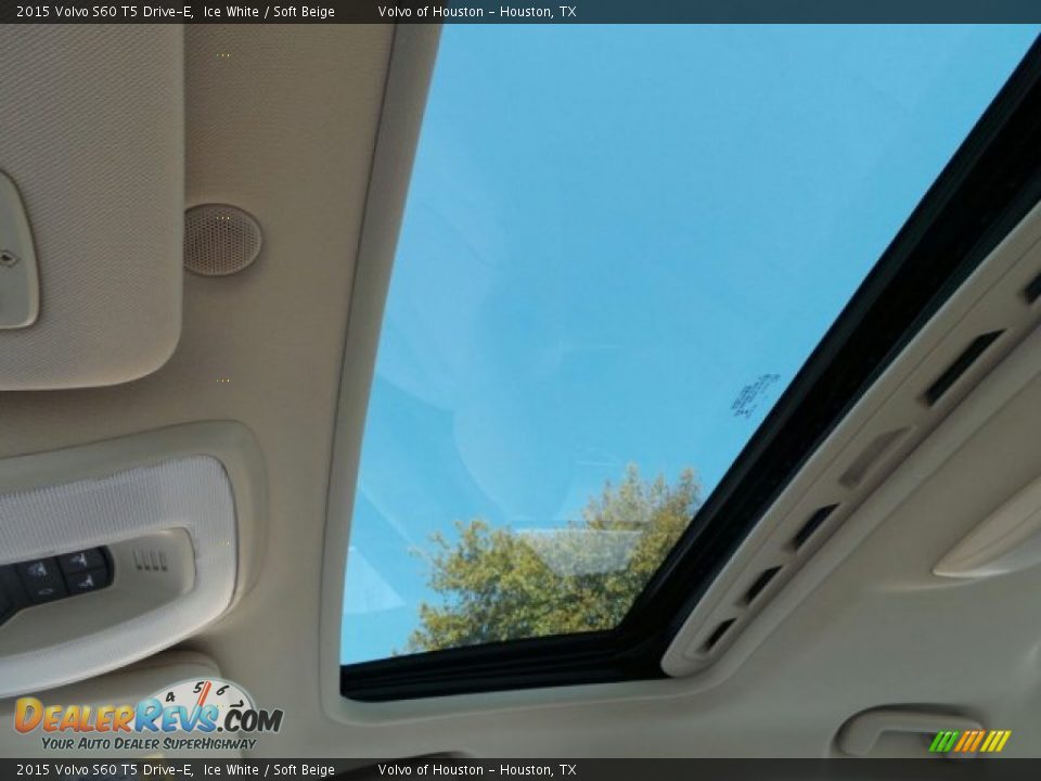 2015 Volvo S60 T5 Drive-E Ice White / Soft Beige Photo #15