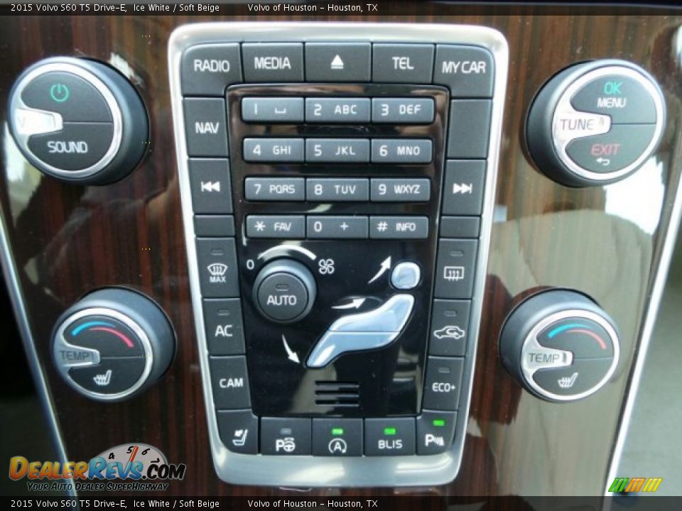 2015 Volvo S60 T5 Drive-E Ice White / Soft Beige Photo #20