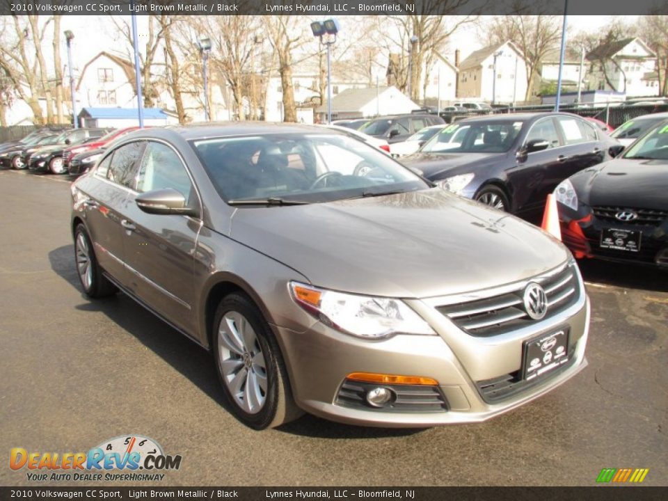 2010 Volkswagen CC Sport Light Brown Metallic / Black Photo #1