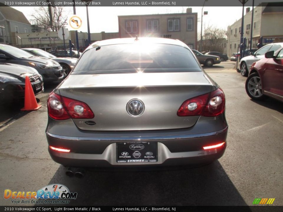 2010 Volkswagen CC Sport Light Brown Metallic / Black Photo #5