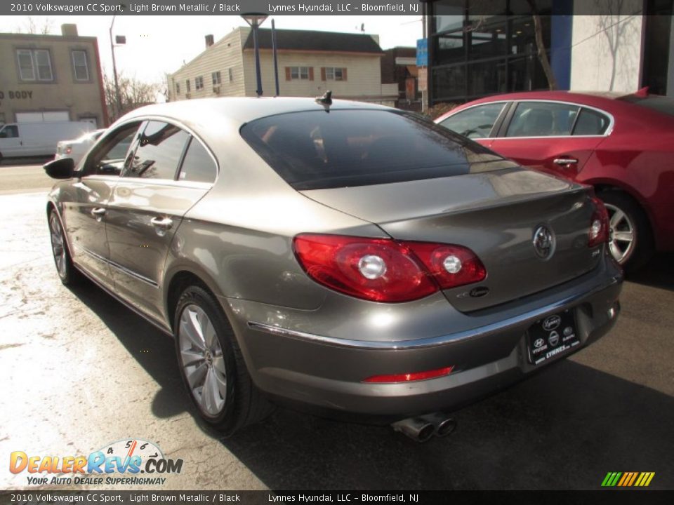 2010 Volkswagen CC Sport Light Brown Metallic / Black Photo #6