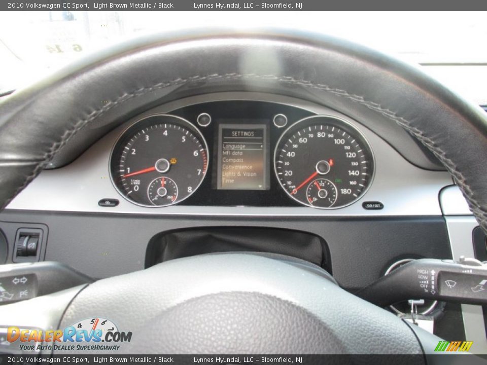 2010 Volkswagen CC Sport Light Brown Metallic / Black Photo #15