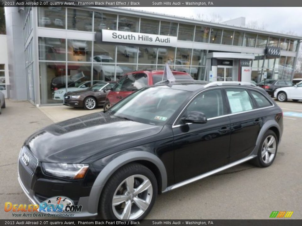 2013 Audi Allroad 2.0T quattro Avant Phantom Black Pearl Effect / Black Photo #1