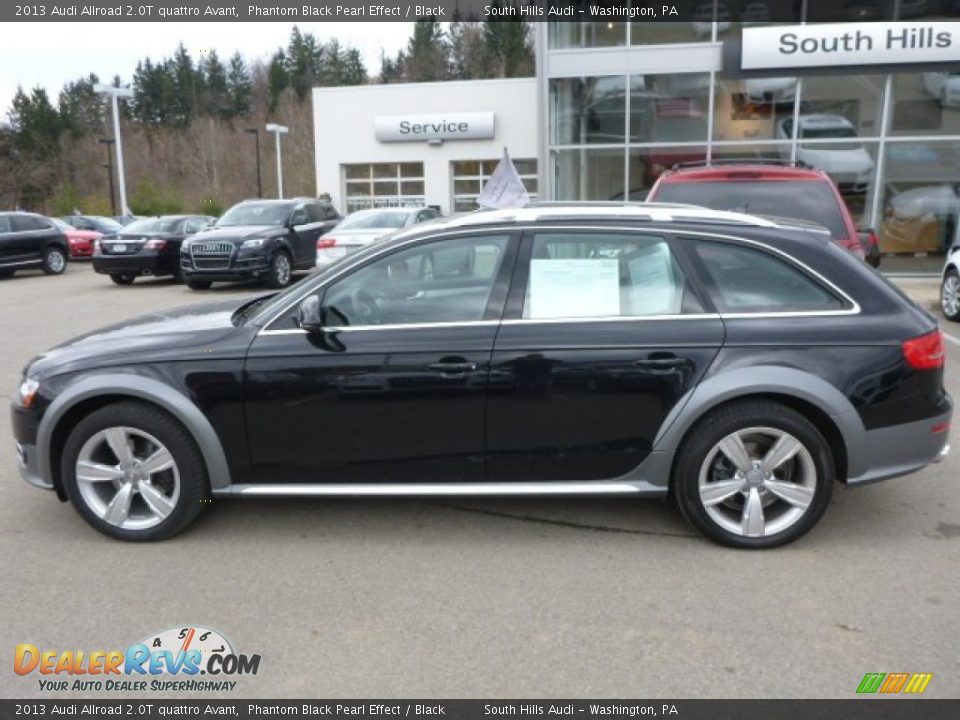 2013 Audi Allroad 2.0T quattro Avant Phantom Black Pearl Effect / Black Photo #2