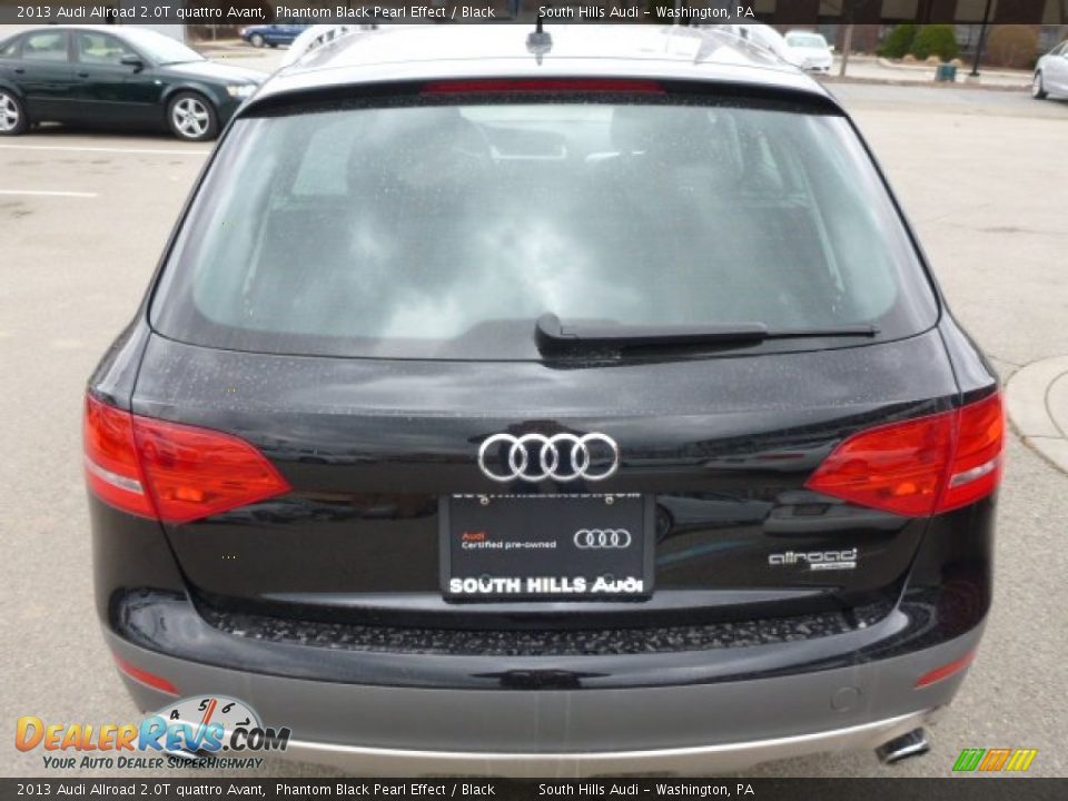2013 Audi Allroad 2.0T quattro Avant Phantom Black Pearl Effect / Black Photo #4