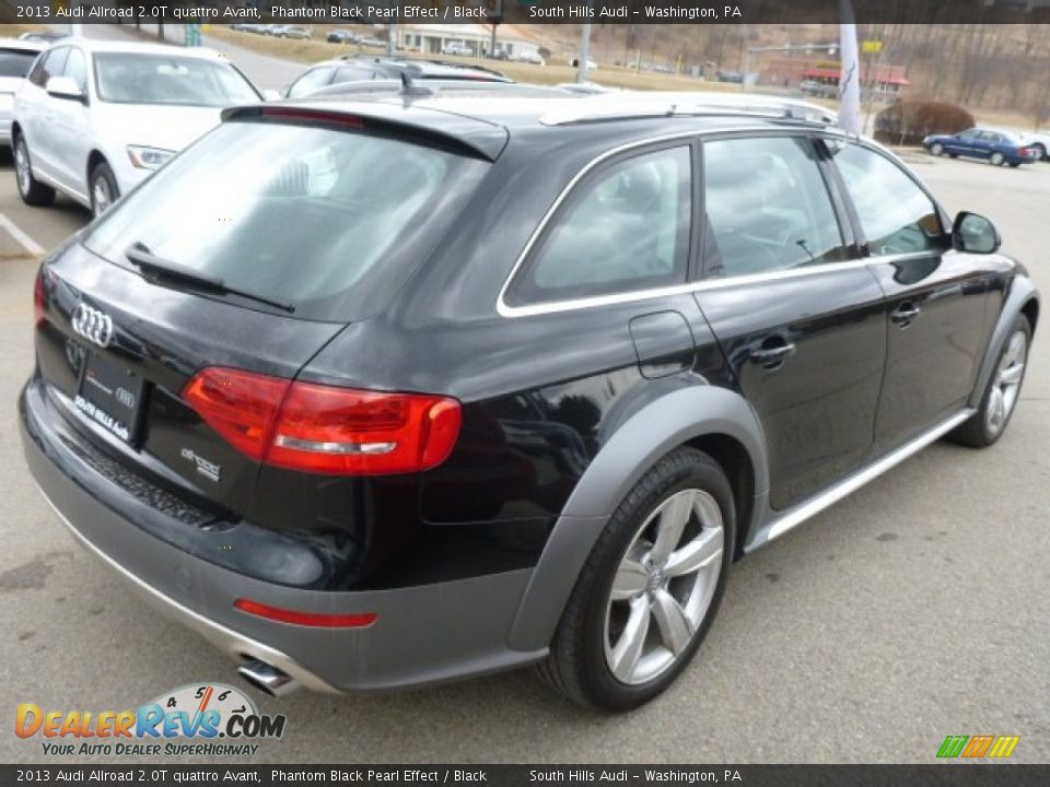 2013 Audi Allroad 2.0T quattro Avant Phantom Black Pearl Effect / Black Photo #5