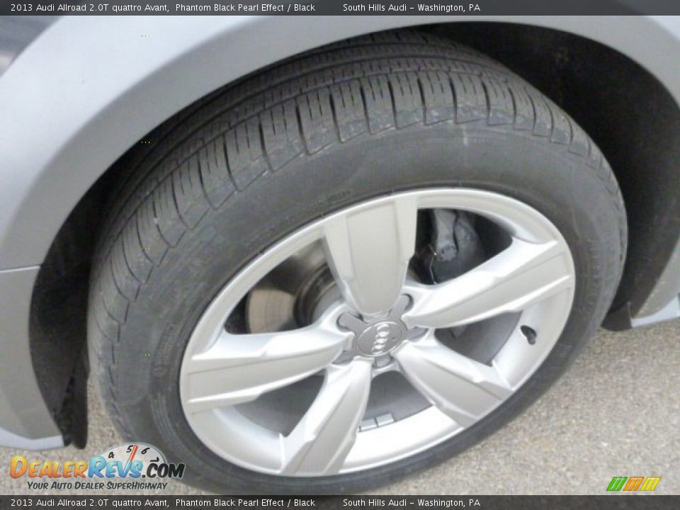 2013 Audi Allroad 2.0T quattro Avant Phantom Black Pearl Effect / Black Photo #9