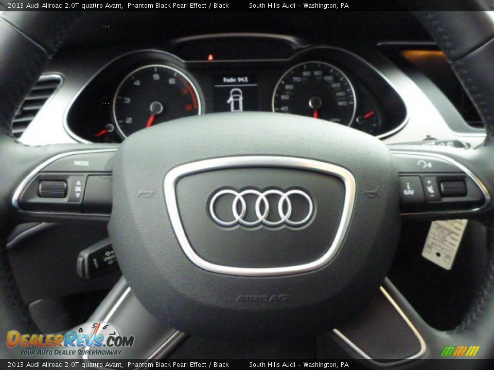 2013 Audi Allroad 2.0T quattro Avant Phantom Black Pearl Effect / Black Photo #17