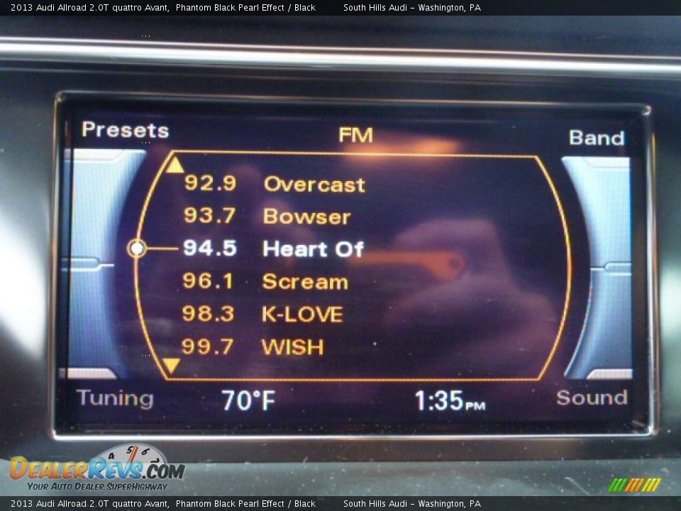 2013 Audi Allroad 2.0T quattro Avant Phantom Black Pearl Effect / Black Photo #18