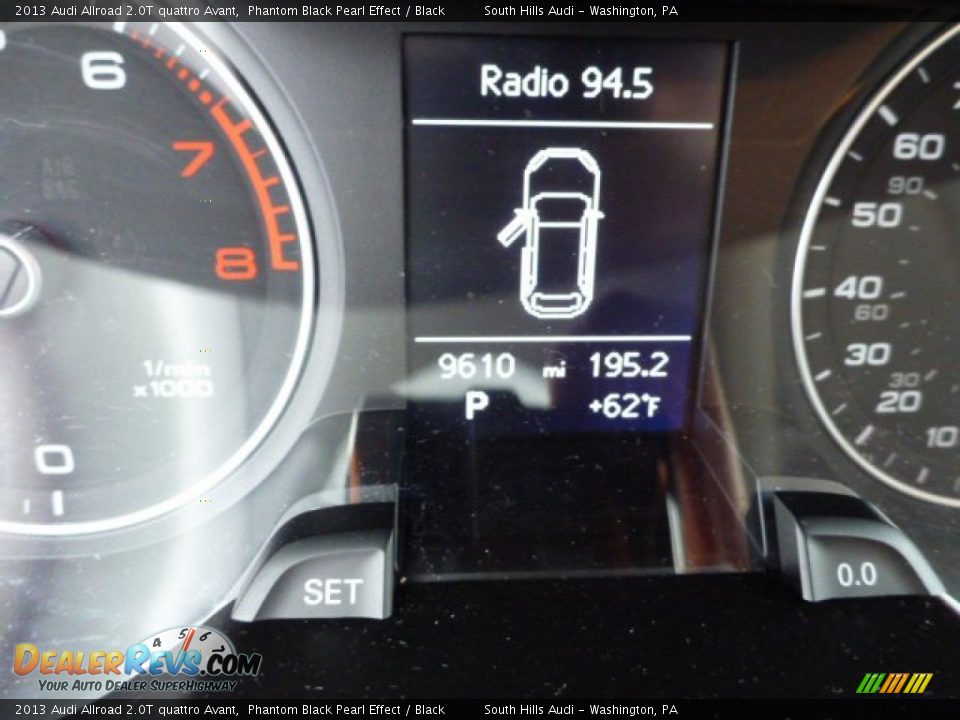 2013 Audi Allroad 2.0T quattro Avant Phantom Black Pearl Effect / Black Photo #20