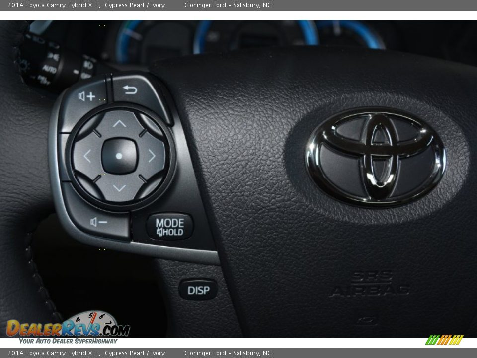 2014 Toyota Camry Hybrid XLE Cypress Pearl / Ivory Photo #20