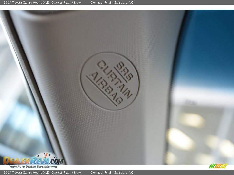 2014 Toyota Camry Hybrid XLE Cypress Pearl / Ivory Photo #24