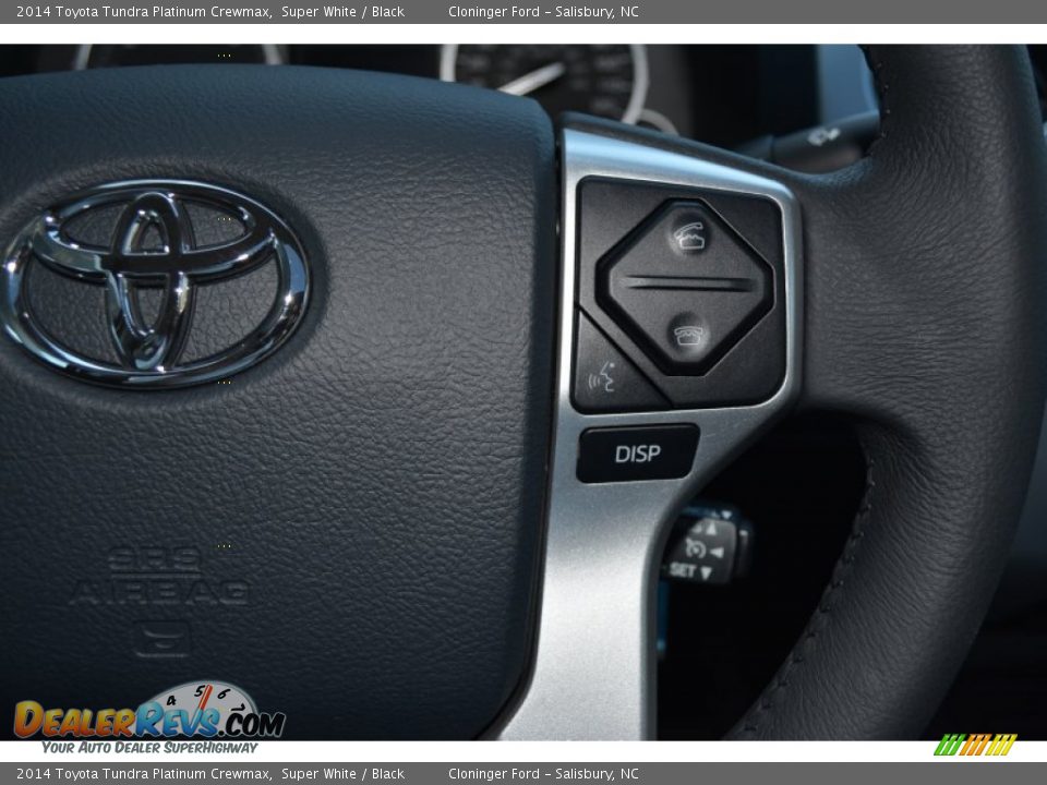 2014 Toyota Tundra Platinum Crewmax Super White / Black Photo #25