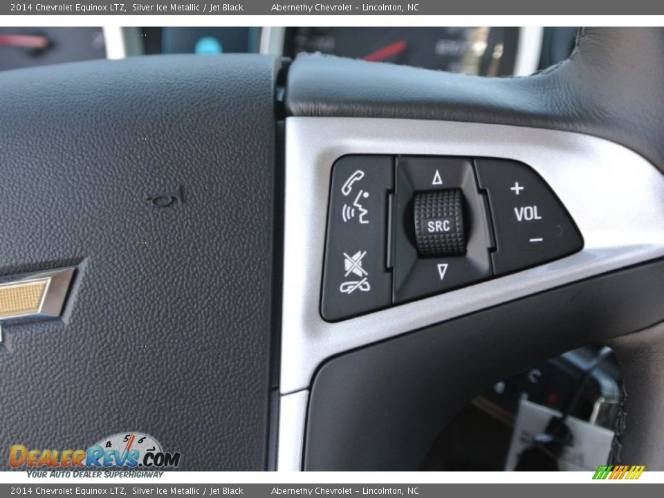 2014 Chevrolet Equinox LTZ Silver Ice Metallic / Jet Black Photo #13