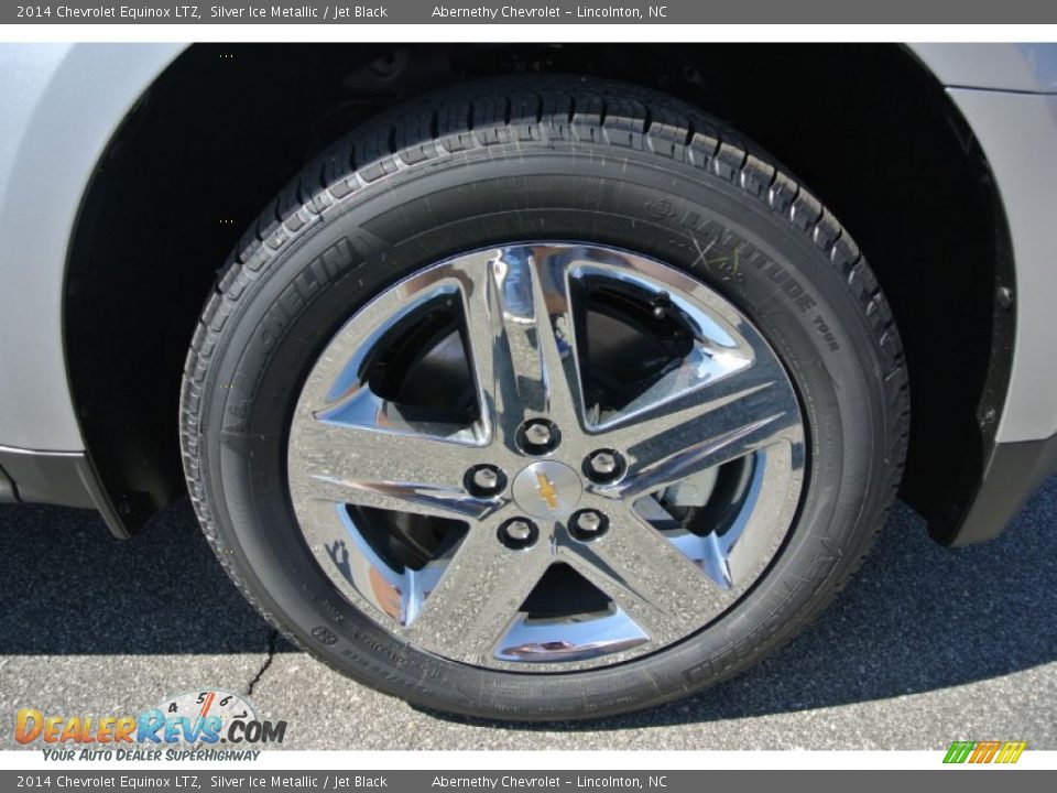 2014 Chevrolet Equinox LTZ Silver Ice Metallic / Jet Black Photo #20