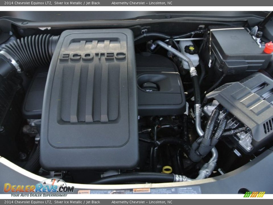 2014 Chevrolet Equinox LTZ Silver Ice Metallic / Jet Black Photo #21
