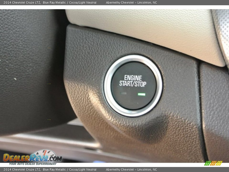 2014 Chevrolet Cruze LTZ Blue Ray Metallic / Cocoa/Light Neutral Photo #15