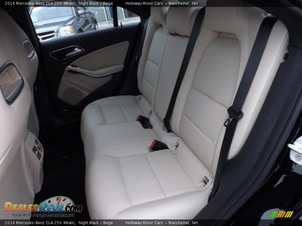 Rear Seat of 2014 Mercedes-Benz CLA 250 4Matic Photo #8