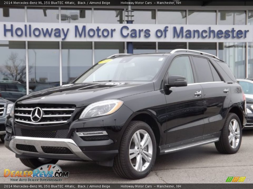 2014 Mercedes-Benz ML 350 BlueTEC 4Matic Black / Almond Beige Photo #1