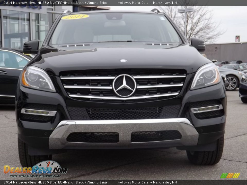 2014 Mercedes-Benz ML 350 BlueTEC 4Matic Black / Almond Beige Photo #2