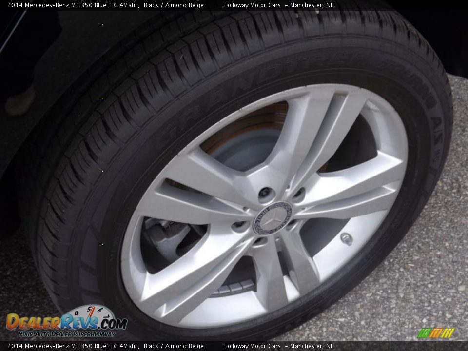 2014 Mercedes-Benz ML 350 BlueTEC 4Matic Black / Almond Beige Photo #5