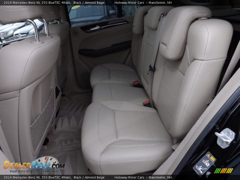 2014 Mercedes-Benz ML 350 BlueTEC 4Matic Black / Almond Beige Photo #9