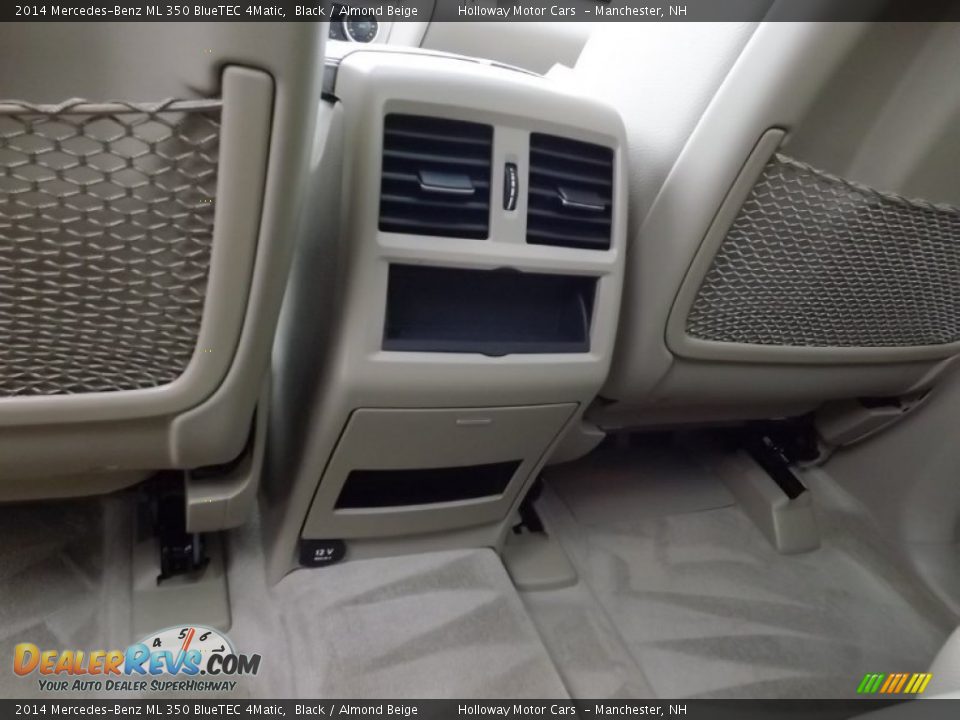 2014 Mercedes-Benz ML 350 BlueTEC 4Matic Black / Almond Beige Photo #11