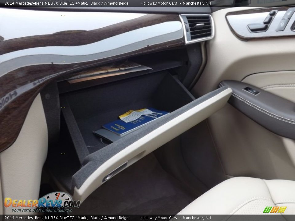 2014 Mercedes-Benz ML 350 BlueTEC 4Matic Black / Almond Beige Photo #14