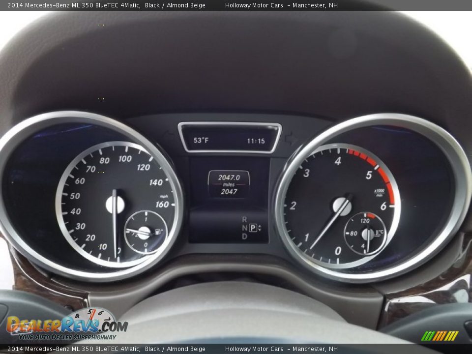 2014 Mercedes-Benz ML 350 BlueTEC 4Matic Black / Almond Beige Photo #16