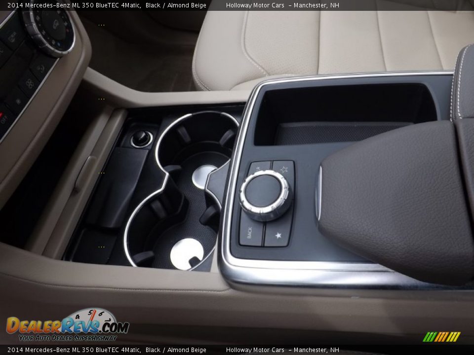 2014 Mercedes-Benz ML 350 BlueTEC 4Matic Black / Almond Beige Photo #17