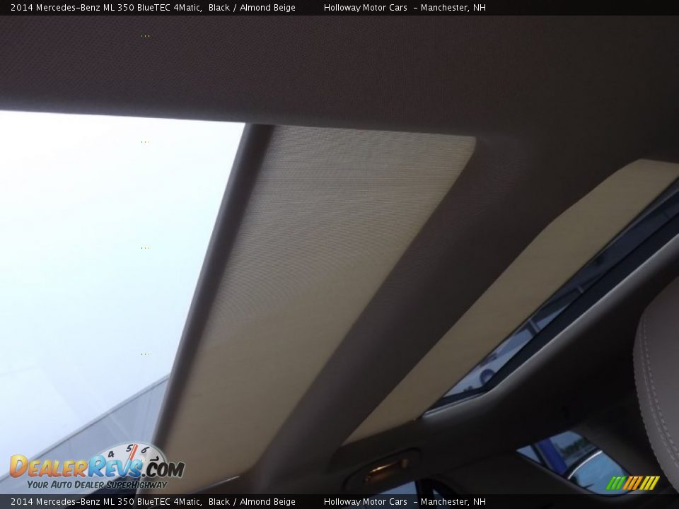 2014 Mercedes-Benz ML 350 BlueTEC 4Matic Black / Almond Beige Photo #19