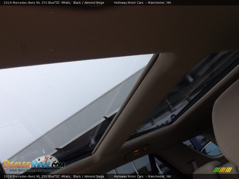 2014 Mercedes-Benz ML 350 BlueTEC 4Matic Black / Almond Beige Photo #20