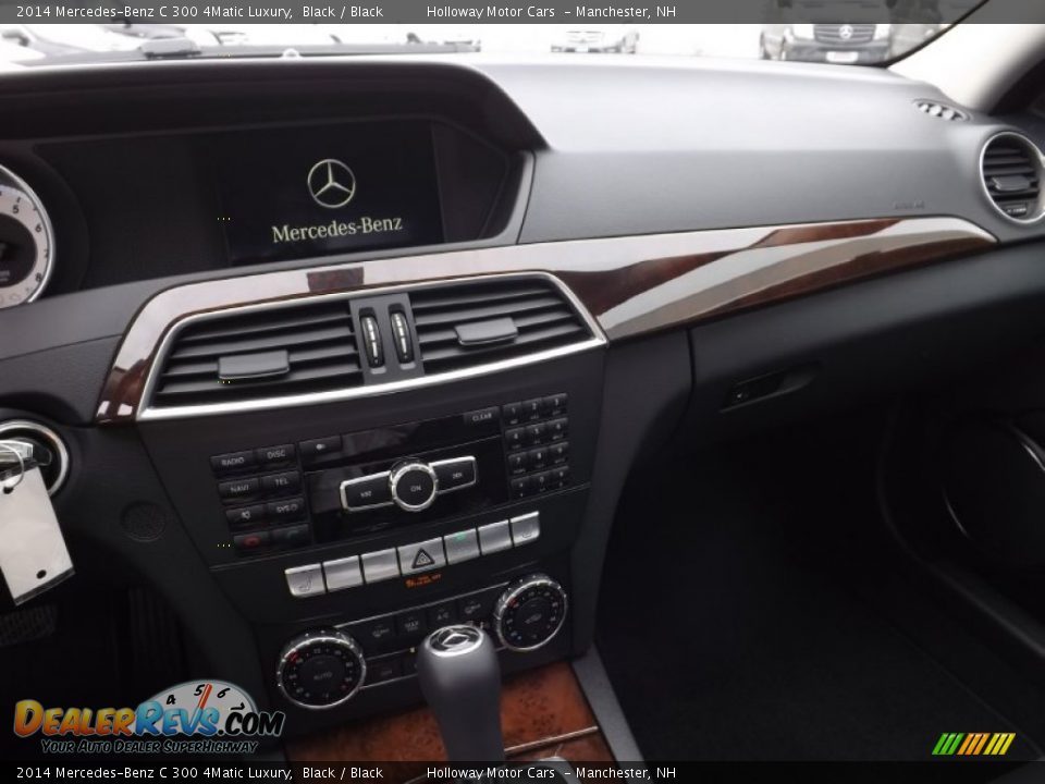 2014 Mercedes-Benz C 300 4Matic Luxury Black / Black Photo #11