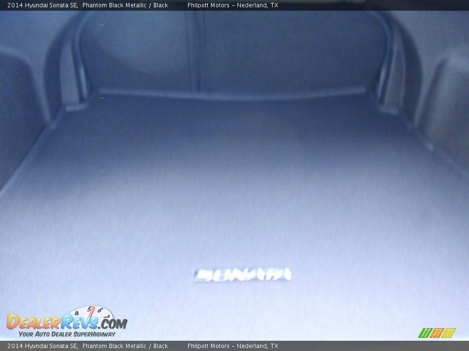 2014 Hyundai Sonata SE Phantom Black Metallic / Black Photo #21